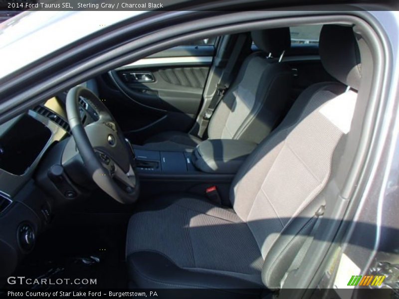 Front Seat of 2014 Taurus SEL