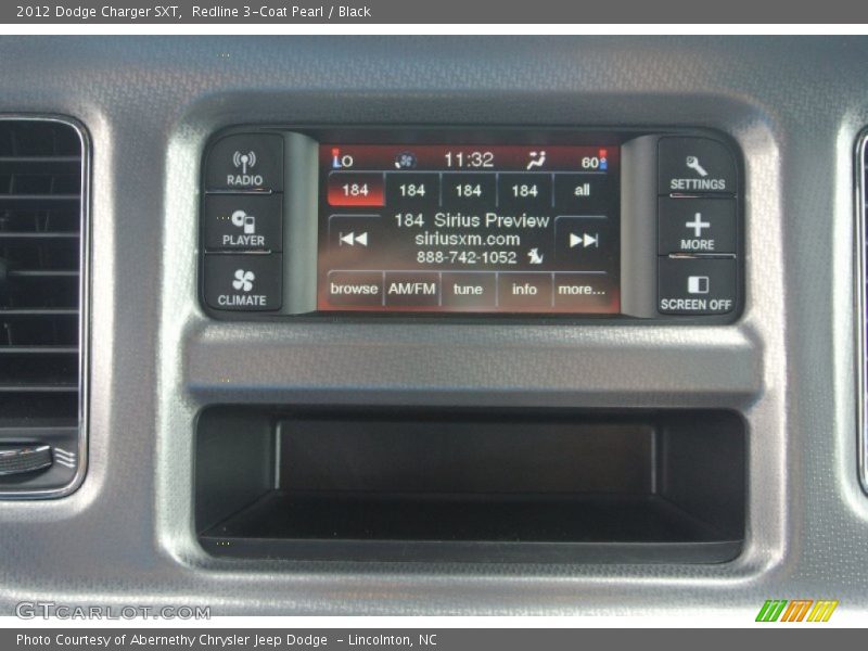 Redline 3-Coat Pearl / Black 2012 Dodge Charger SXT