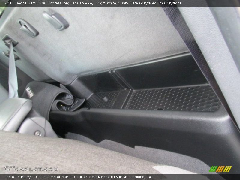 Bright White / Dark Slate Gray/Medium Graystone 2011 Dodge Ram 1500 Express Regular Cab 4x4