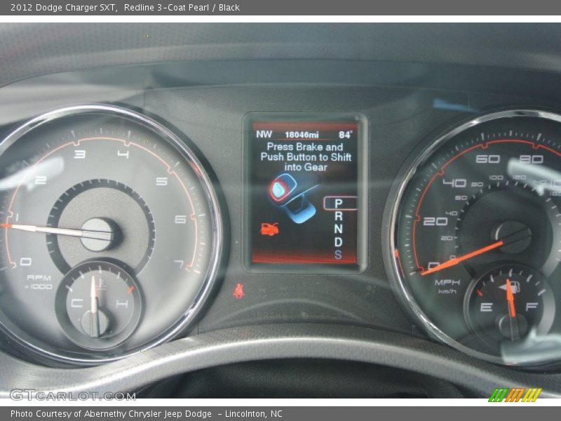 Redline 3-Coat Pearl / Black 2012 Dodge Charger SXT