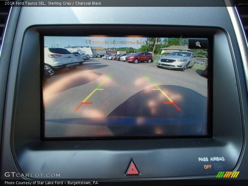 Sterling Gray / Charcoal Black 2014 Ford Taurus SEL