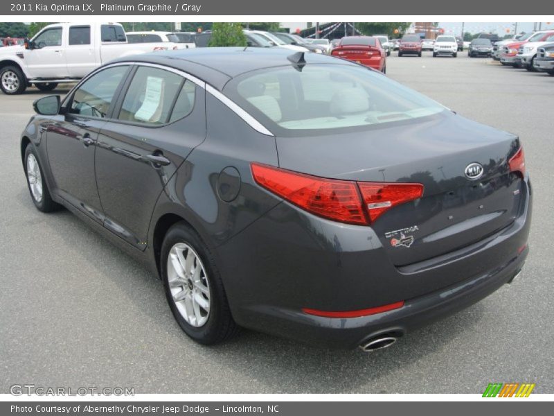 Platinum Graphite / Gray 2011 Kia Optima LX