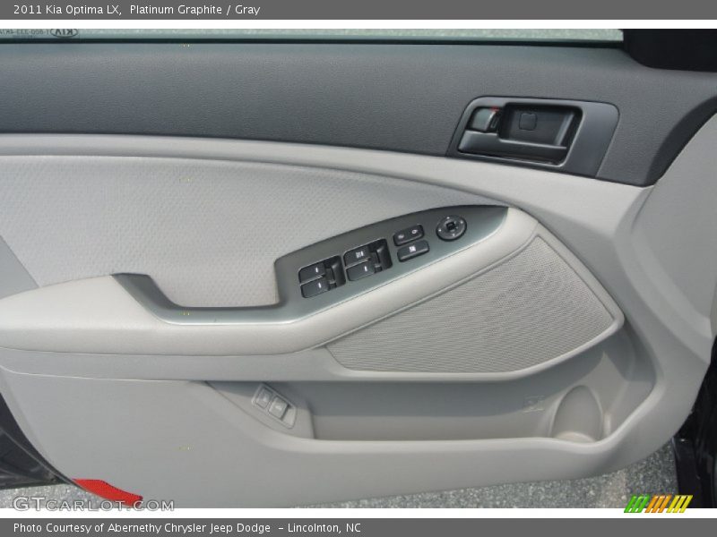 Platinum Graphite / Gray 2011 Kia Optima LX