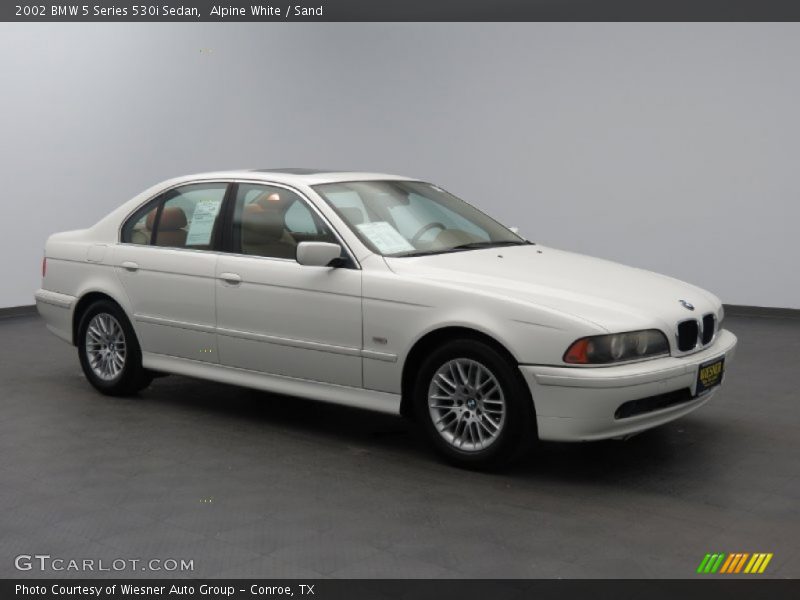 Alpine White / Sand 2002 BMW 5 Series 530i Sedan