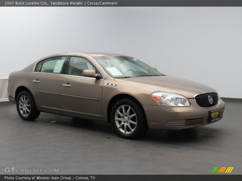 Sandstone Metallic / Cocoa/Cashmere 2007 Buick Lucerne CXL