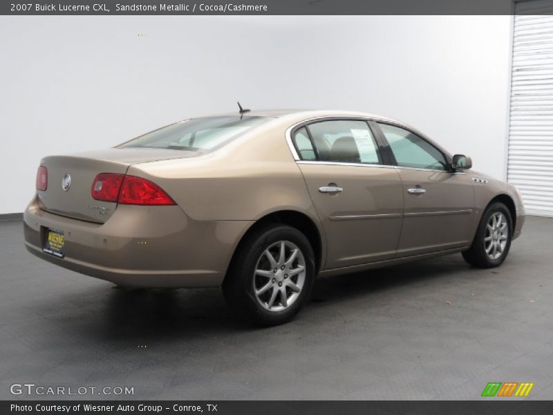 Sandstone Metallic / Cocoa/Cashmere 2007 Buick Lucerne CXL