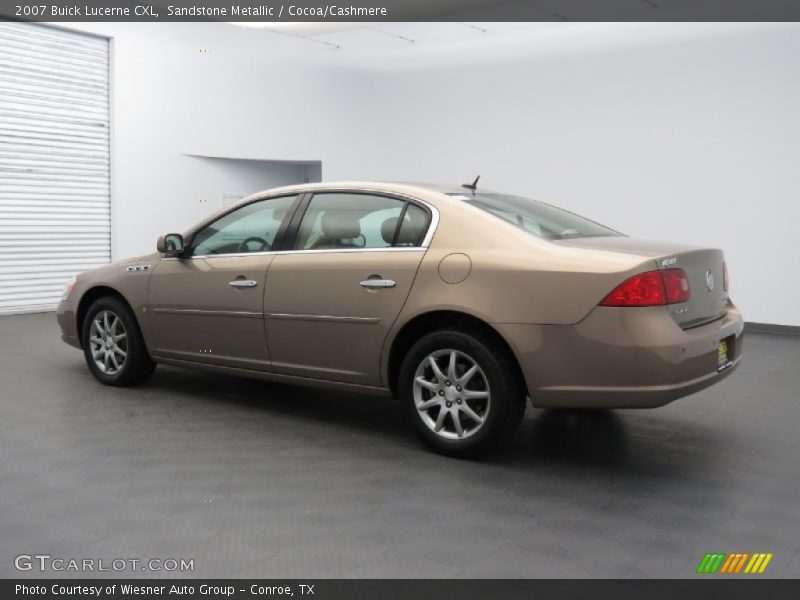 Sandstone Metallic / Cocoa/Cashmere 2007 Buick Lucerne CXL