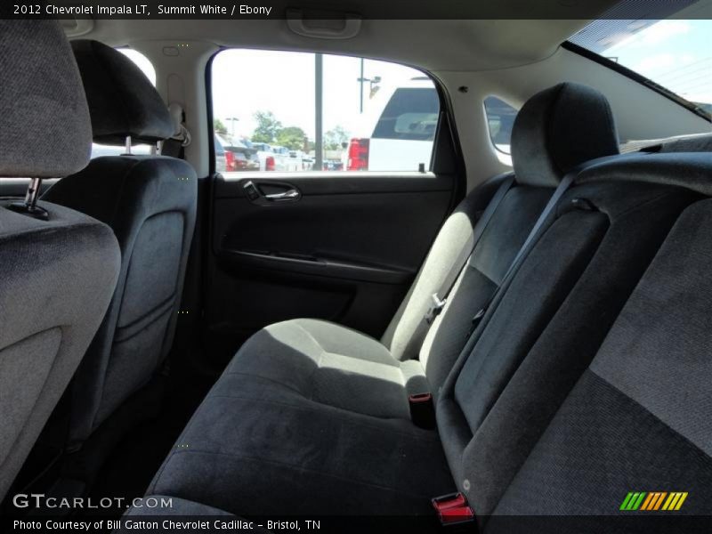 Summit White / Ebony 2012 Chevrolet Impala LT