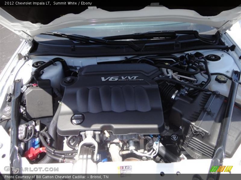 Summit White / Ebony 2012 Chevrolet Impala LT