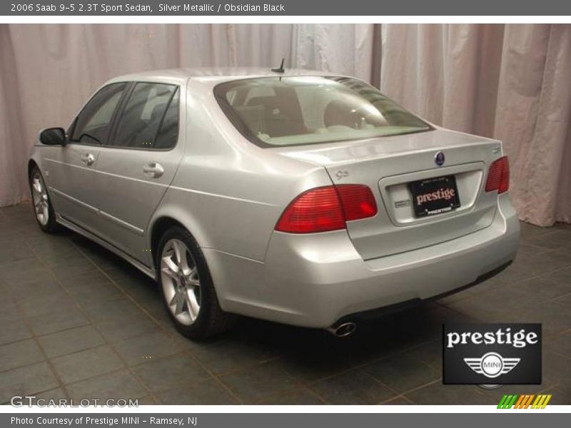 Silver Metallic / Obsidian Black 2006 Saab 9-5 2.3T Sport Sedan