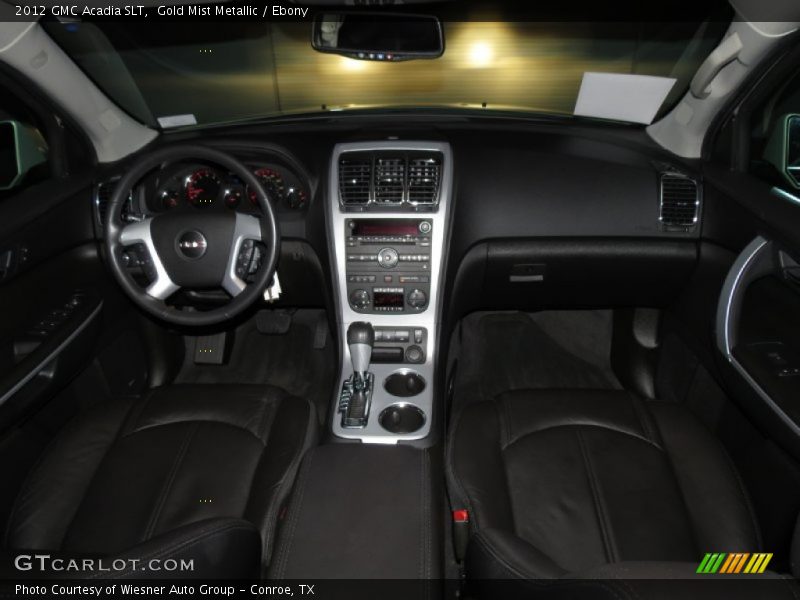 Gold Mist Metallic / Ebony 2012 GMC Acadia SLT