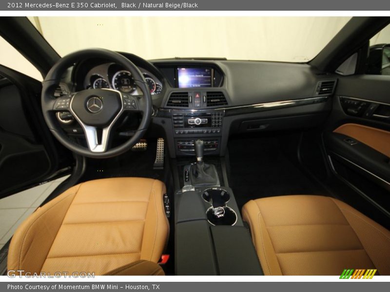 Black / Natural Beige/Black 2012 Mercedes-Benz E 350 Cabriolet
