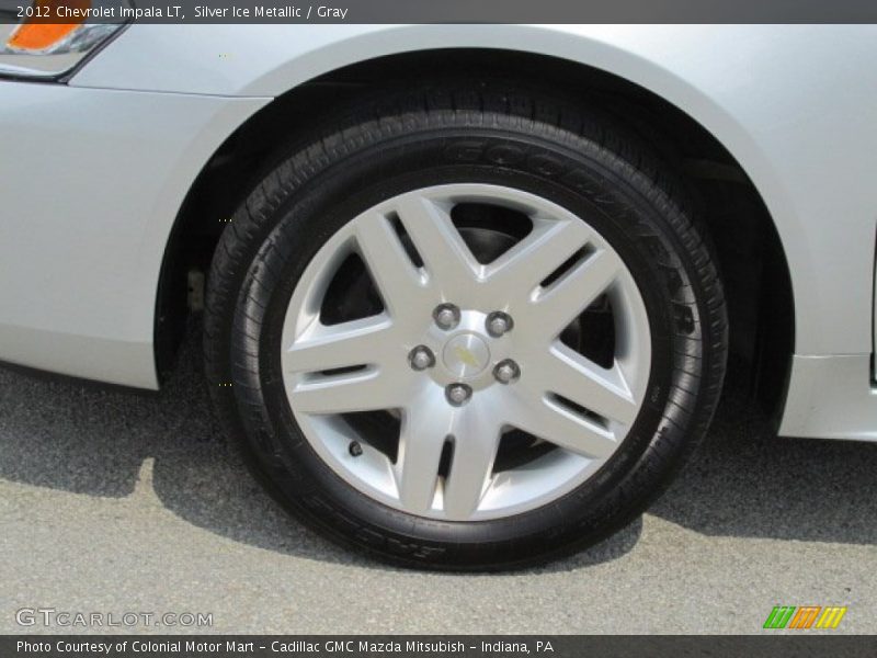 Silver Ice Metallic / Gray 2012 Chevrolet Impala LT