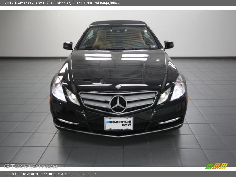 Black / Natural Beige/Black 2012 Mercedes-Benz E 350 Cabriolet