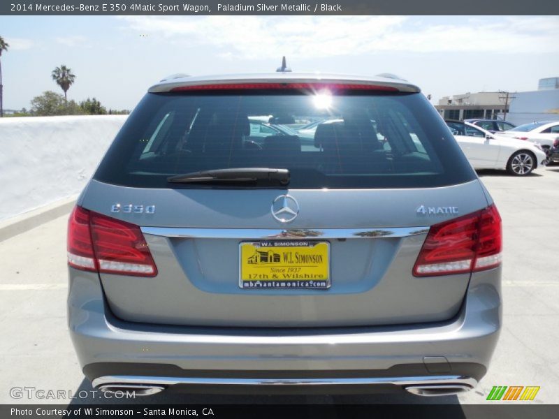 Paladium Silver Metallic / Black 2014 Mercedes-Benz E 350 4Matic Sport Wagon