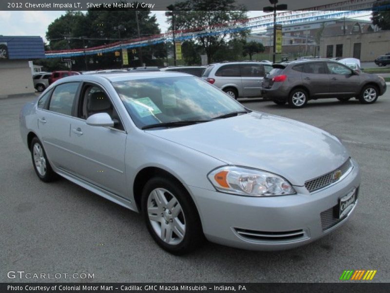 Silver Ice Metallic / Gray 2012 Chevrolet Impala LT
