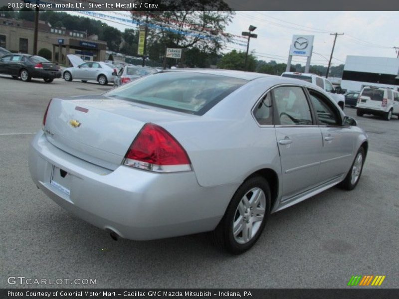 Silver Ice Metallic / Gray 2012 Chevrolet Impala LT