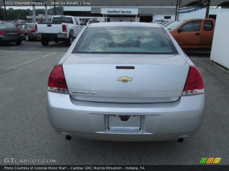 Silver Ice Metallic / Gray 2012 Chevrolet Impala LT