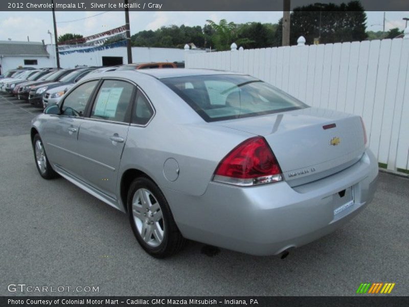 Silver Ice Metallic / Gray 2012 Chevrolet Impala LT