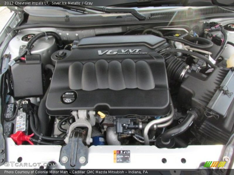 Silver Ice Metallic / Gray 2012 Chevrolet Impala LT