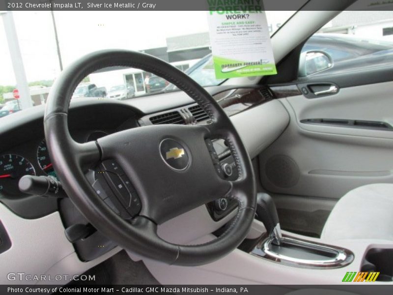 Silver Ice Metallic / Gray 2012 Chevrolet Impala LT