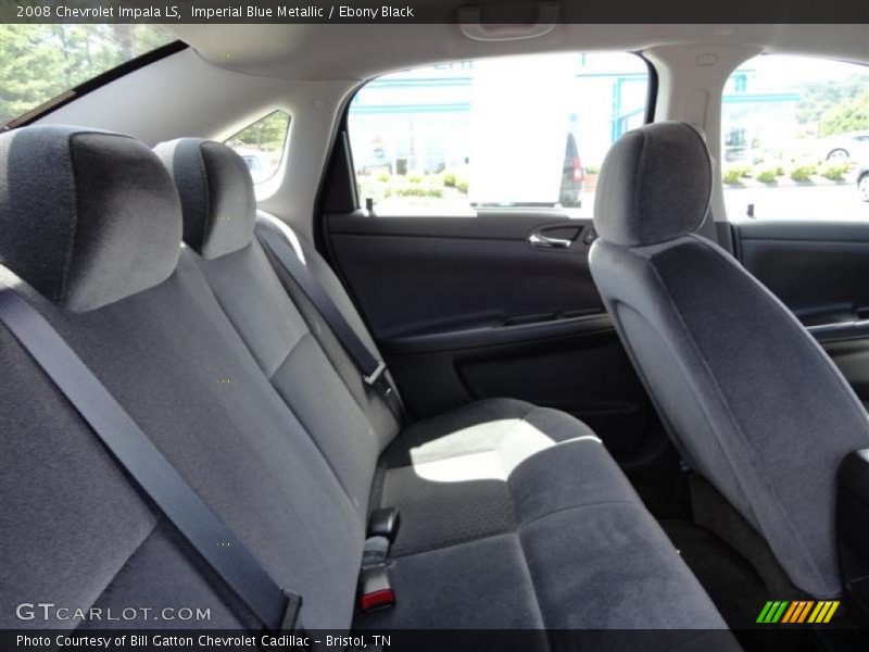 Imperial Blue Metallic / Ebony Black 2008 Chevrolet Impala LS