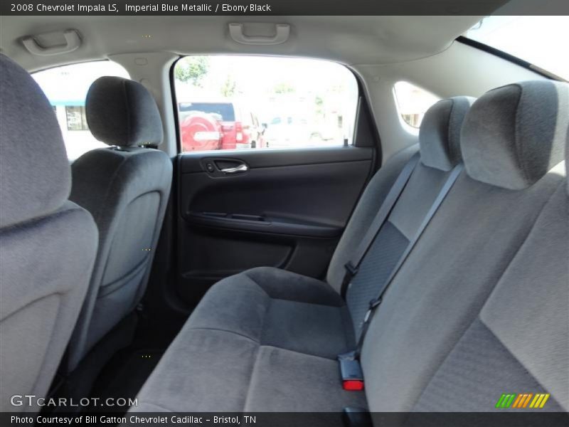 Imperial Blue Metallic / Ebony Black 2008 Chevrolet Impala LS