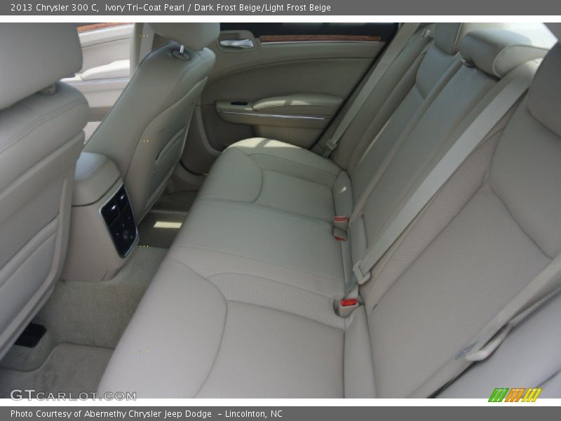 Ivory Tri-Coat Pearl / Dark Frost Beige/Light Frost Beige 2013 Chrysler 300 C