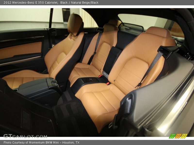 Black / Natural Beige/Black 2012 Mercedes-Benz E 350 Cabriolet