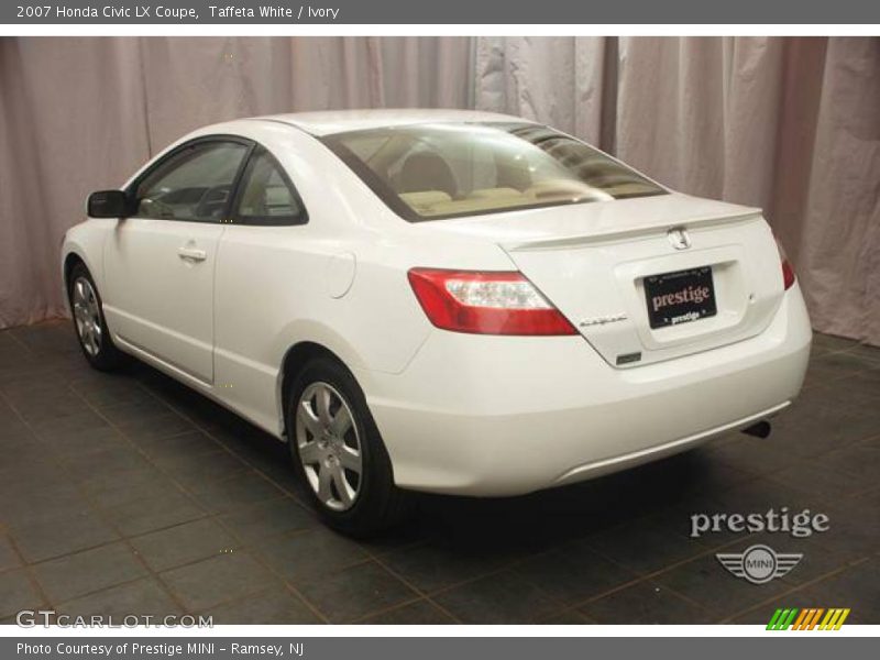 Taffeta White / Ivory 2007 Honda Civic LX Coupe