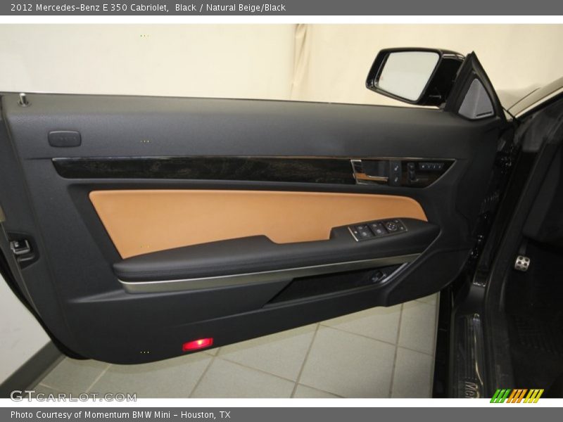 Black / Natural Beige/Black 2012 Mercedes-Benz E 350 Cabriolet