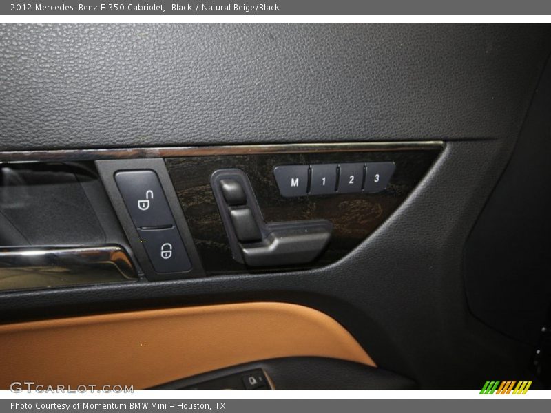 Black / Natural Beige/Black 2012 Mercedes-Benz E 350 Cabriolet