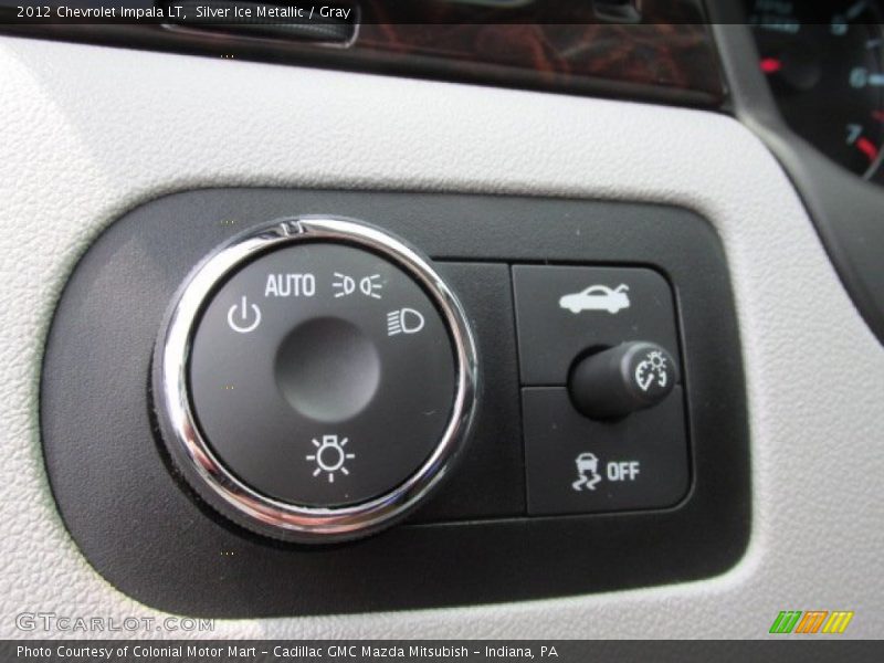 Silver Ice Metallic / Gray 2012 Chevrolet Impala LT