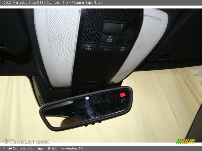Black / Natural Beige/Black 2012 Mercedes-Benz E 350 Cabriolet