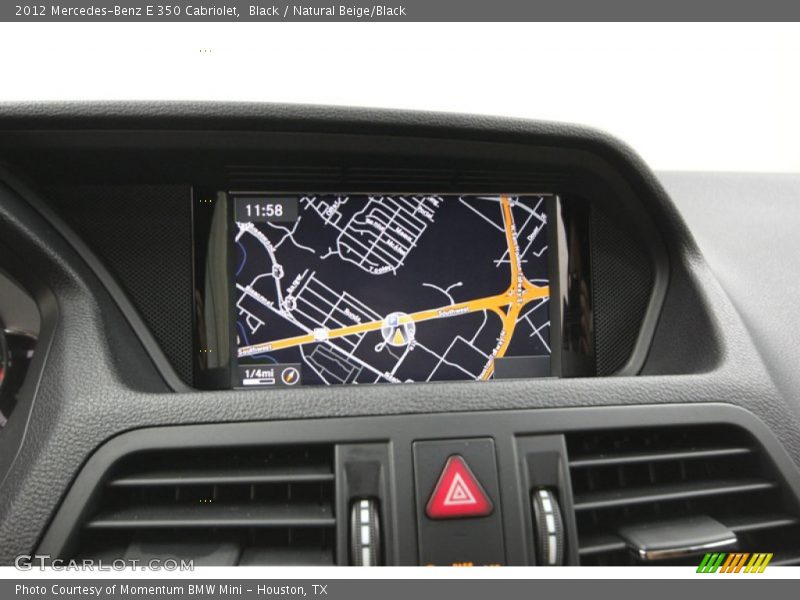 Black / Natural Beige/Black 2012 Mercedes-Benz E 350 Cabriolet