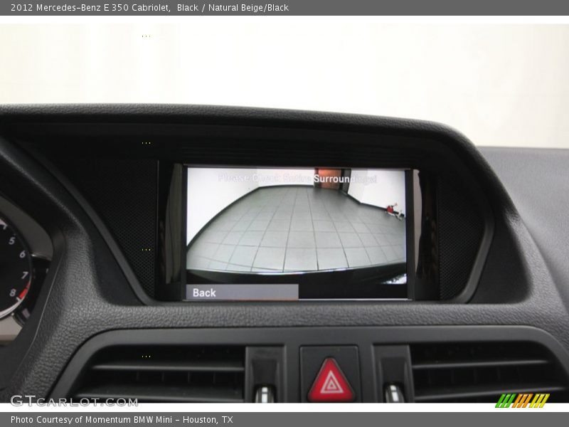 Black / Natural Beige/Black 2012 Mercedes-Benz E 350 Cabriolet