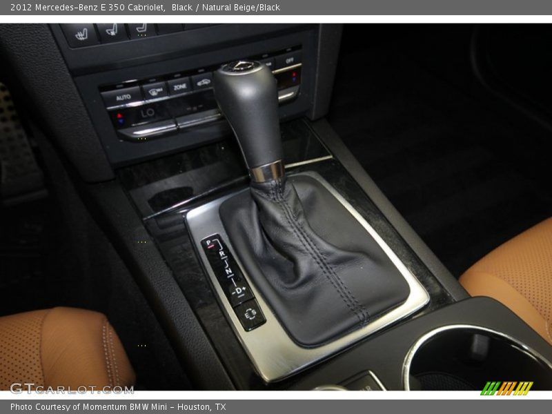 Black / Natural Beige/Black 2012 Mercedes-Benz E 350 Cabriolet