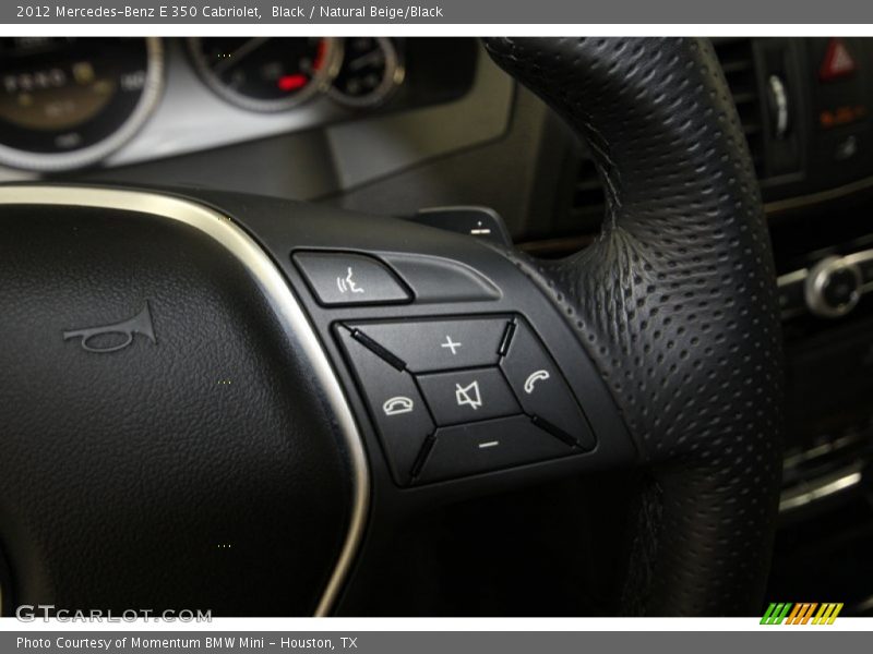 Black / Natural Beige/Black 2012 Mercedes-Benz E 350 Cabriolet