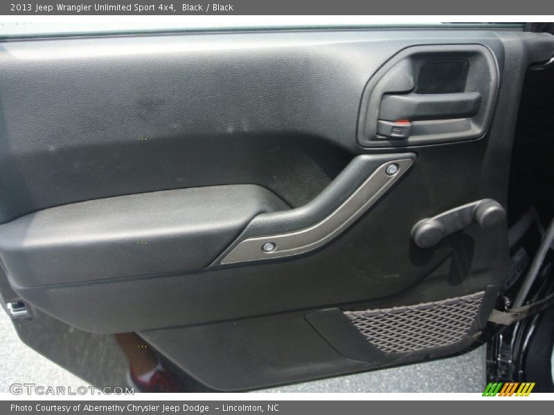 Black / Black 2013 Jeep Wrangler Unlimited Sport 4x4