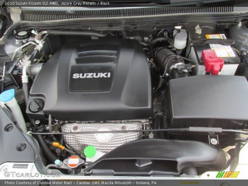 Azure Gray Metallic / Black 2010 Suzuki Kizashi SLS AWD