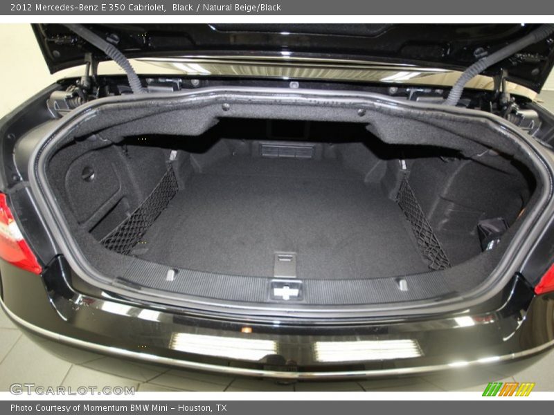 Black / Natural Beige/Black 2012 Mercedes-Benz E 350 Cabriolet