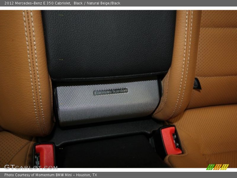 Black / Natural Beige/Black 2012 Mercedes-Benz E 350 Cabriolet