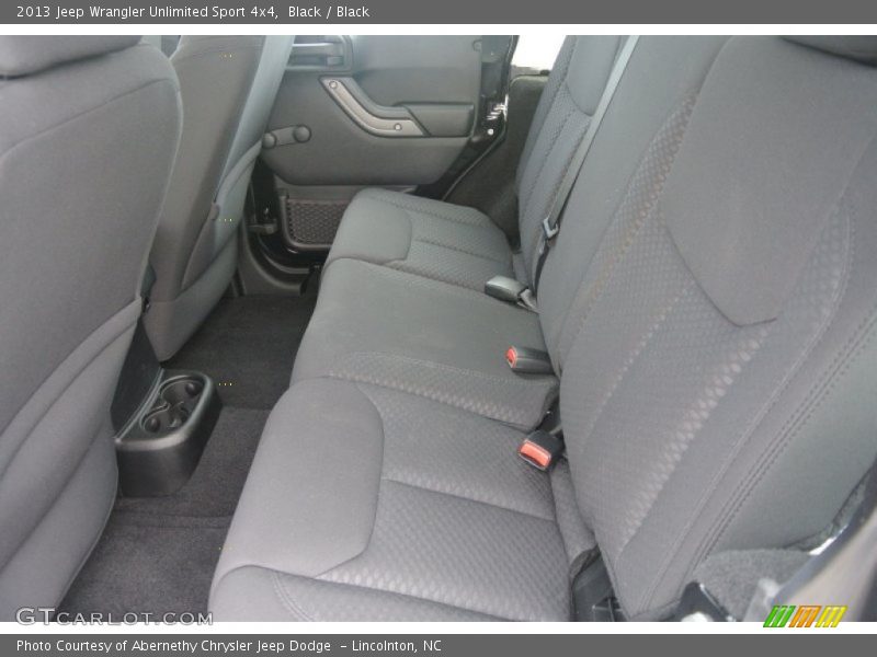 Black / Black 2013 Jeep Wrangler Unlimited Sport 4x4