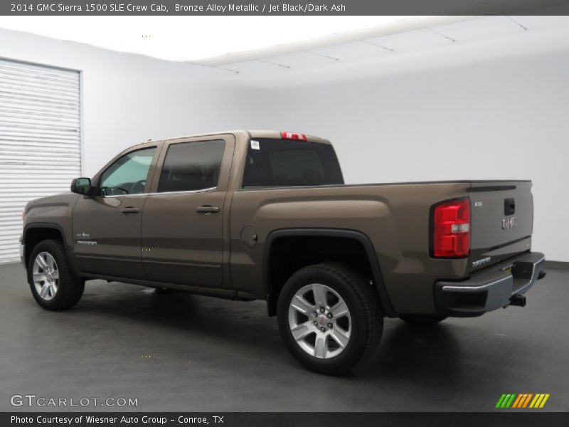 Bronze Alloy Metallic / Jet Black/Dark Ash 2014 GMC Sierra 1500 SLE Crew Cab