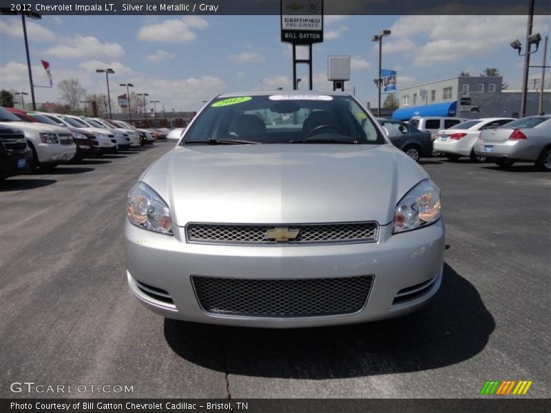 Silver Ice Metallic / Gray 2012 Chevrolet Impala LT