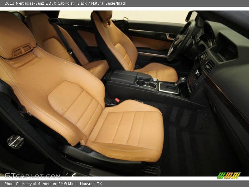 Black / Natural Beige/Black 2012 Mercedes-Benz E 350 Cabriolet