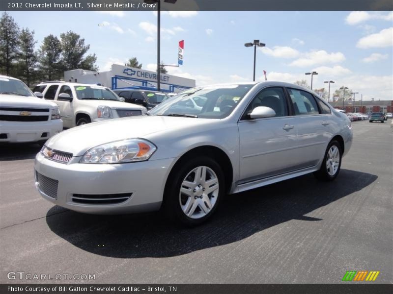 Silver Ice Metallic / Gray 2012 Chevrolet Impala LT