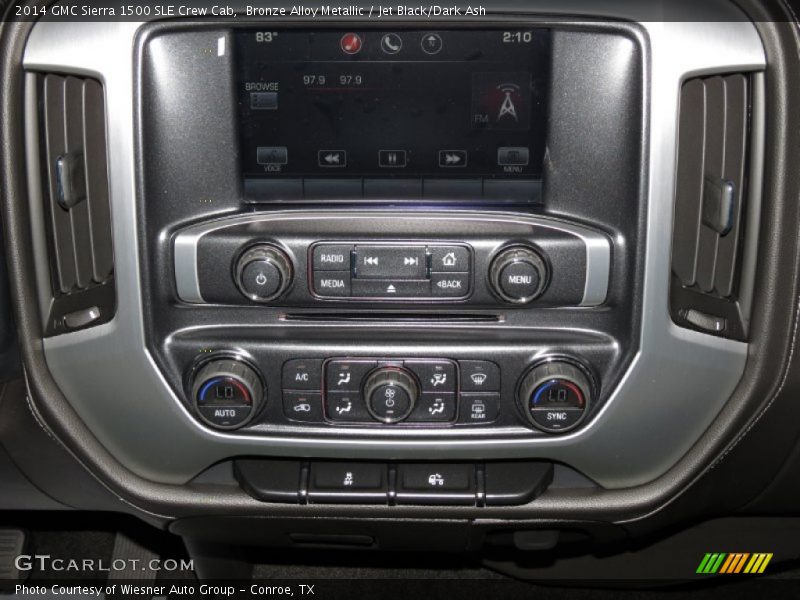 Bronze Alloy Metallic / Jet Black/Dark Ash 2014 GMC Sierra 1500 SLE Crew Cab