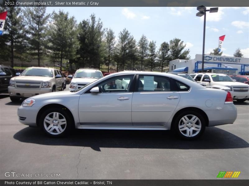 Silver Ice Metallic / Gray 2012 Chevrolet Impala LT