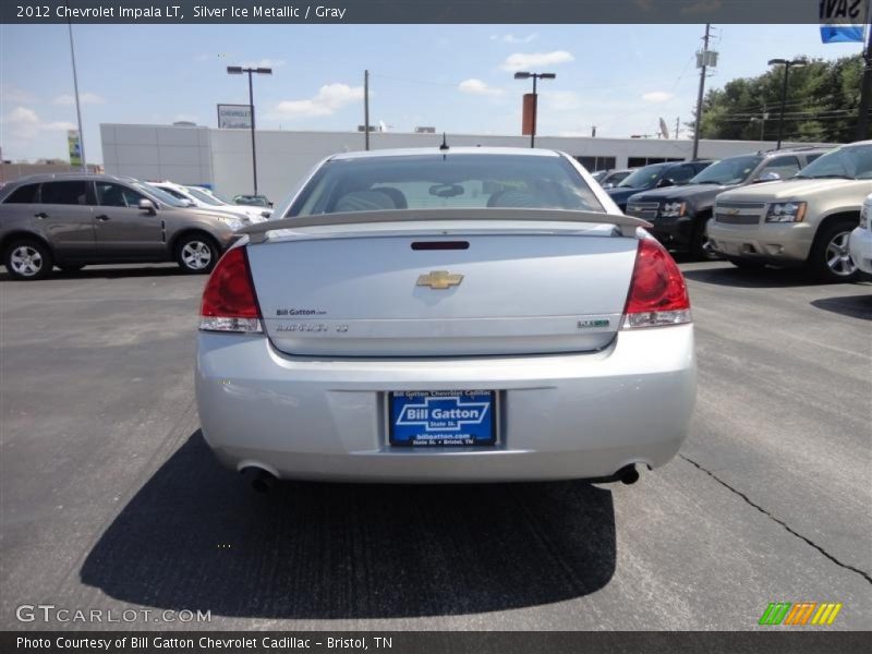 Silver Ice Metallic / Gray 2012 Chevrolet Impala LT
